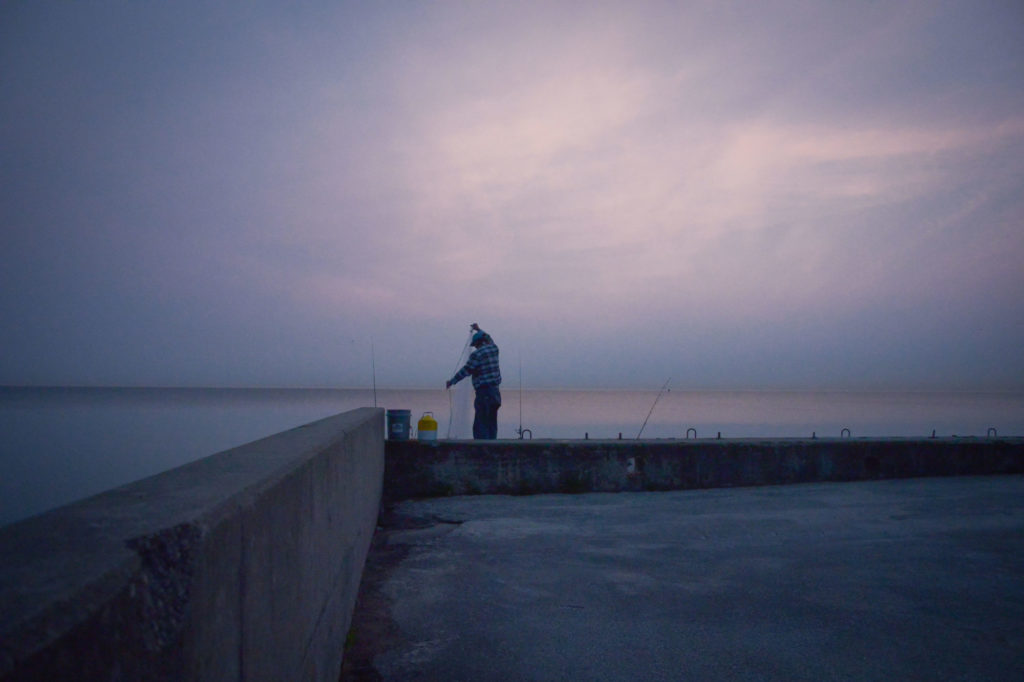 Elder Lane Beach pier fishing