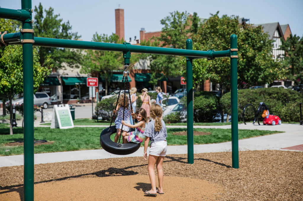 Dwyer Park tire swing