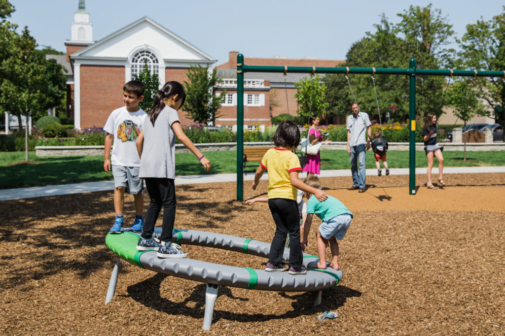 Dwyer Park playground and swings