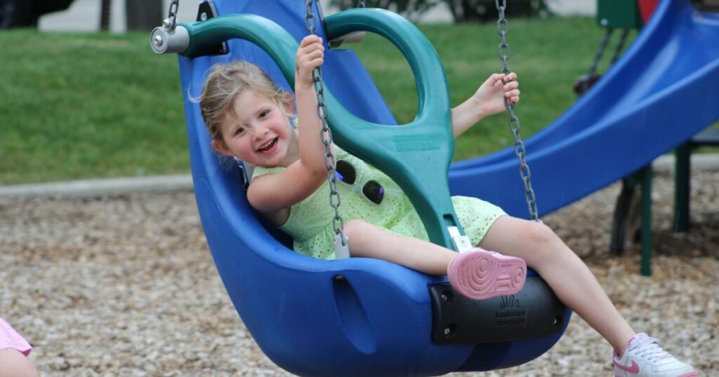 Happ Road Park swings