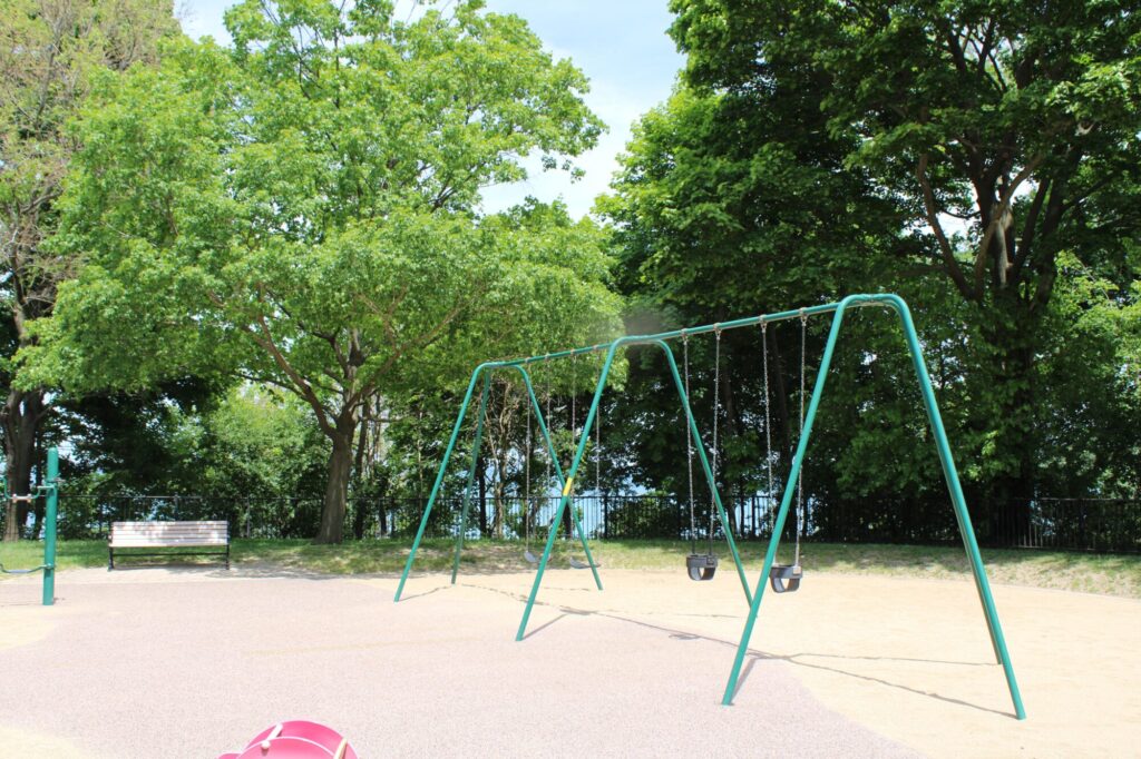 Elder Lane Park swing set