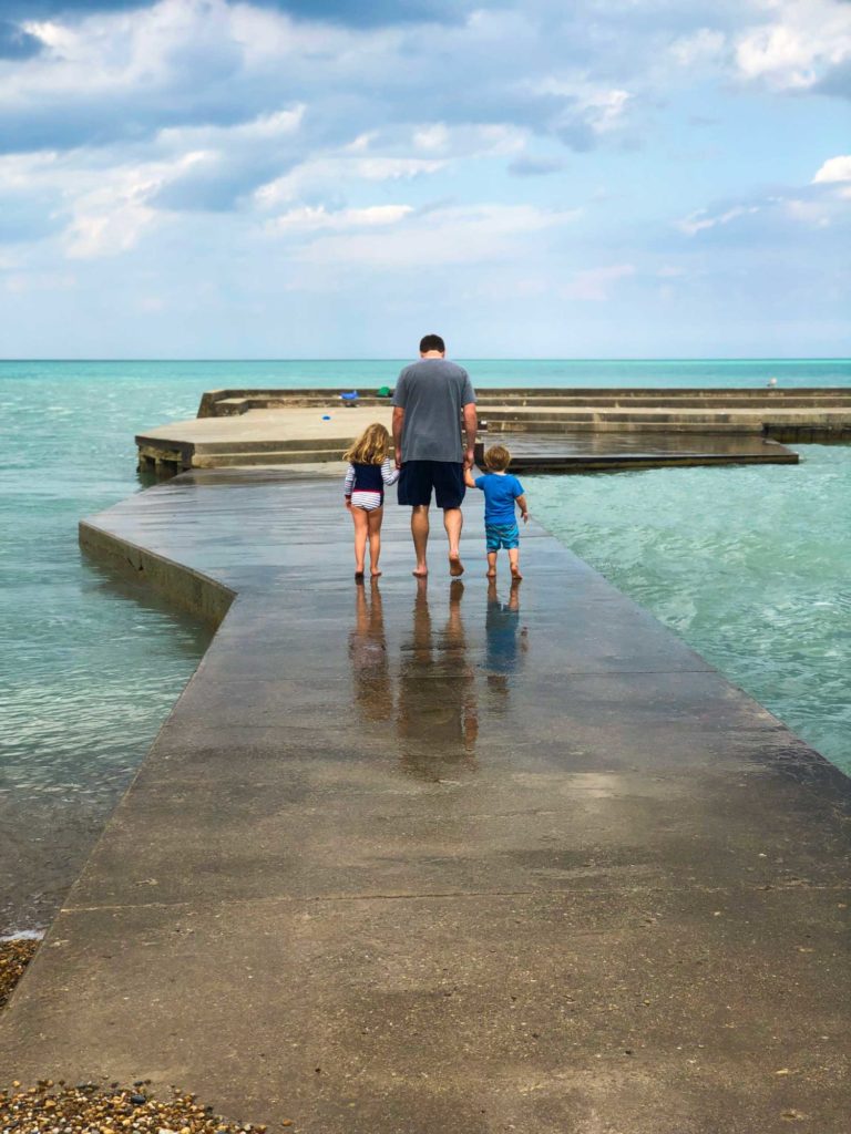 Maple Street Beach pier