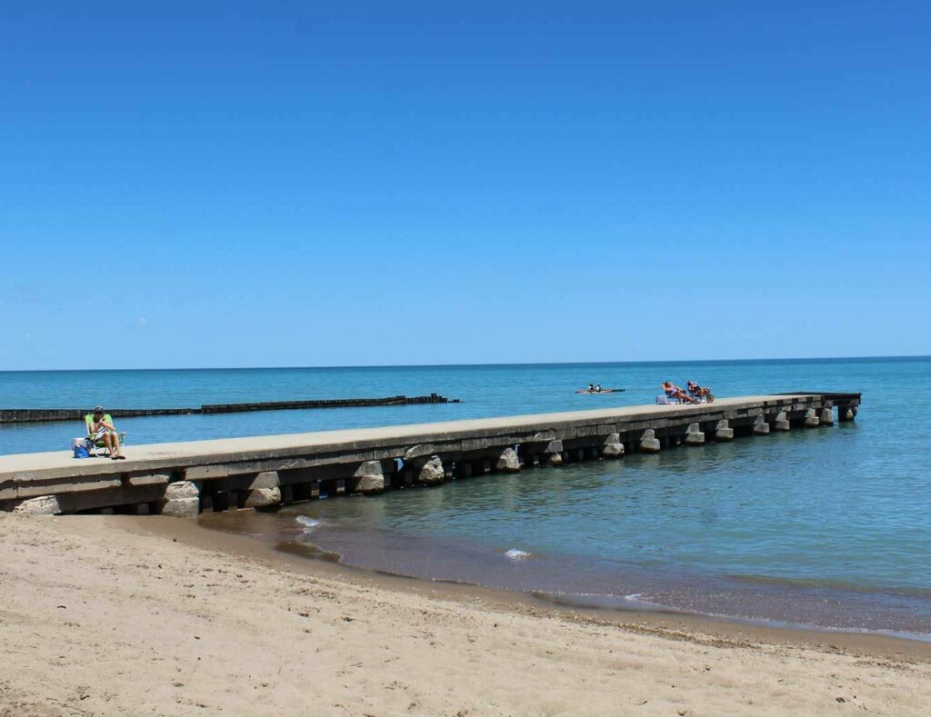 Elder Lane Beach pier