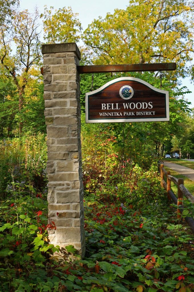 Bell Woods sign