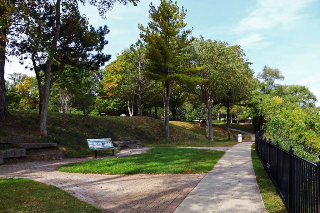 Centennial Park walking path