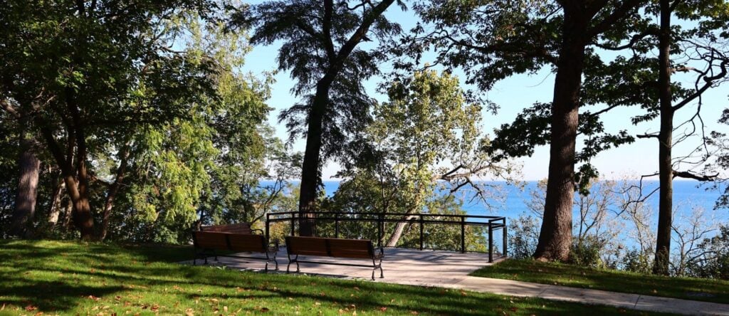 Tower Road Park overlook