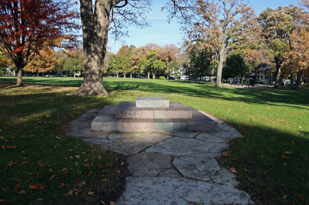 Village Green Park Dr. Martin Luther King tribute steps