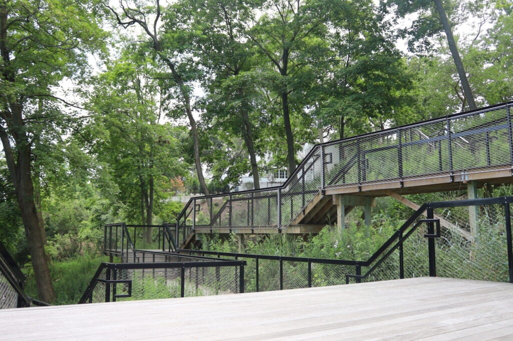 Tower Road Park staircase