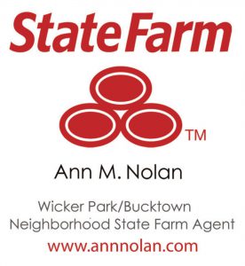 logo for Ann Nolan State Farm Agent for the Wicker Park/Bucktown area
