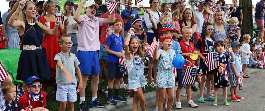 Winnetka Fourth of July Parade 2 2024 Photo Cred Kate Erickson