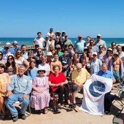 stepan family at their boat launch dedication