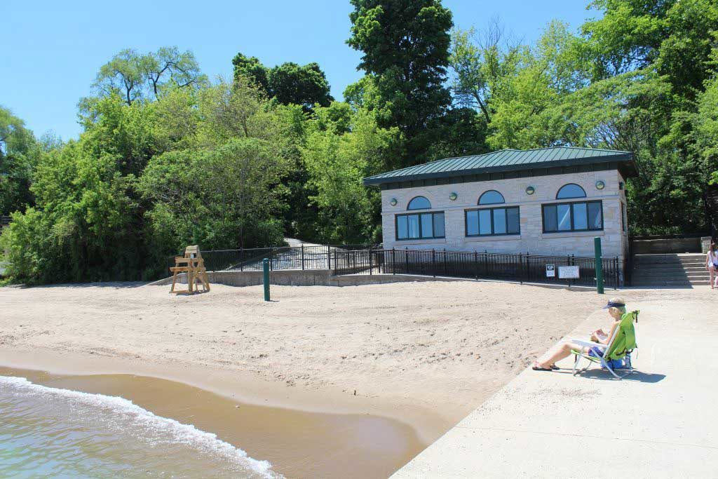 Elder Lane Park beach + beach house