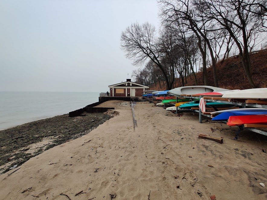 lloyd beach facing south in winter