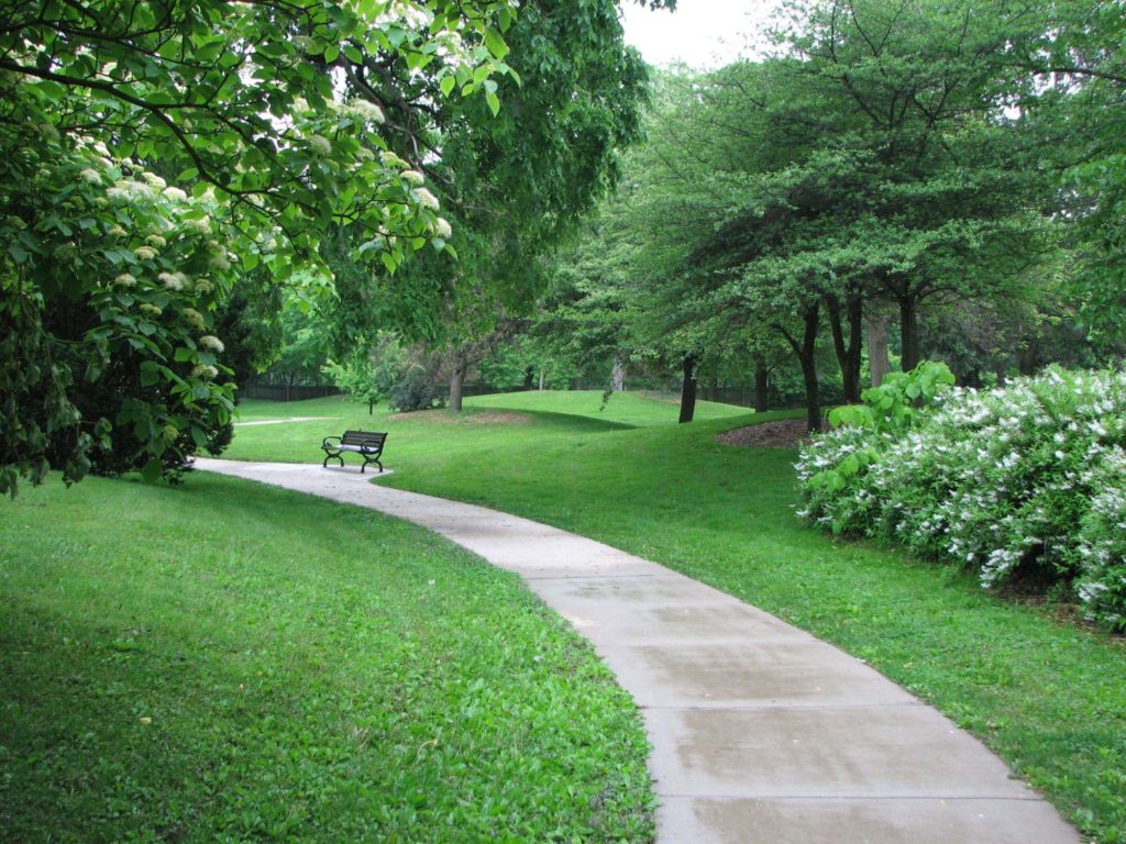 Centennial Park walking path