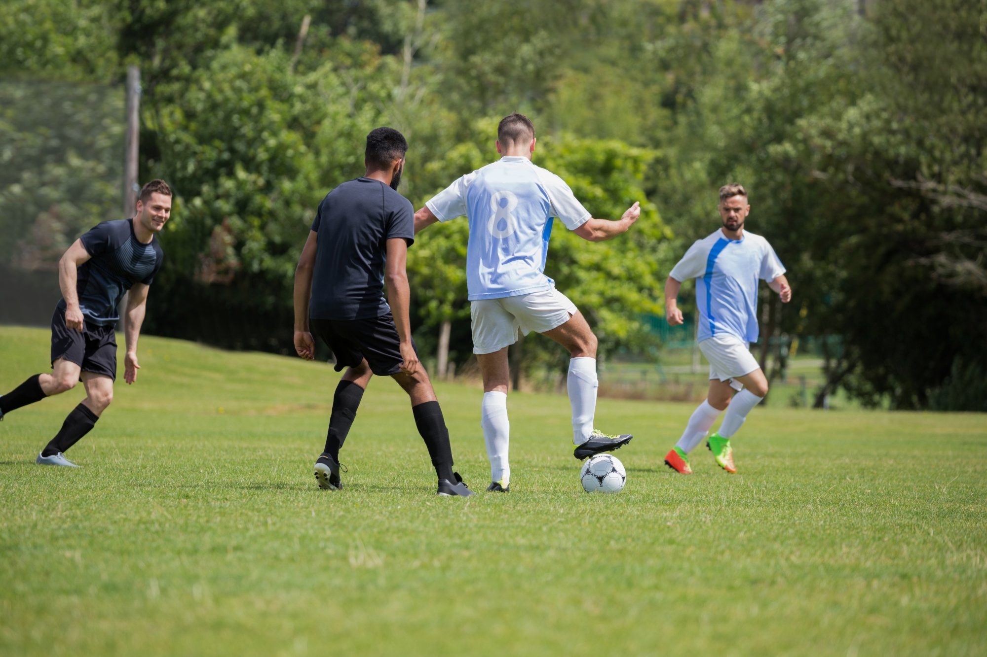soccer adults outdoors