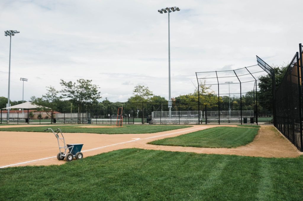 Skokie Playfield baseball field