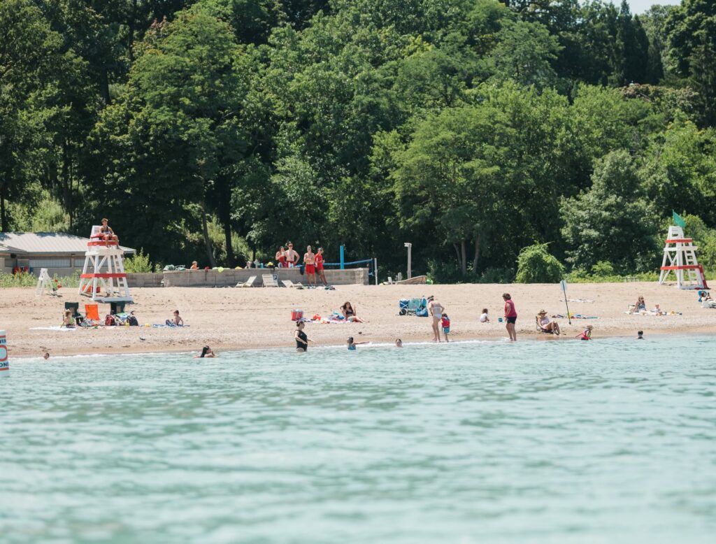 Tower Road Park beach